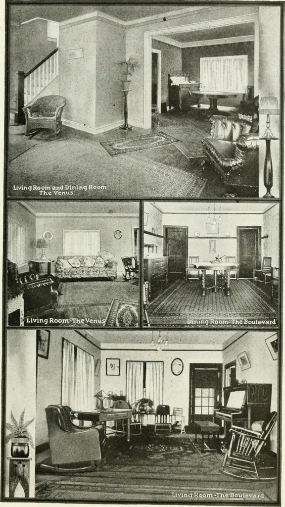 An illustration from Aladdin homes : "built in a day" Catalog no. 29, 1917, leaf 82
