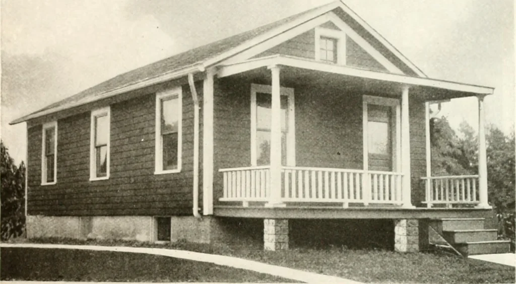 An illustration from Aladdin homes : "built in a day" Catalog no. 29, 1917, leaf 86