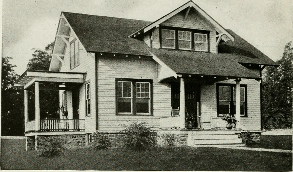 An illustration from Aladdin homes : "built in a day" Catalog no. 29, 1917, leaf 87