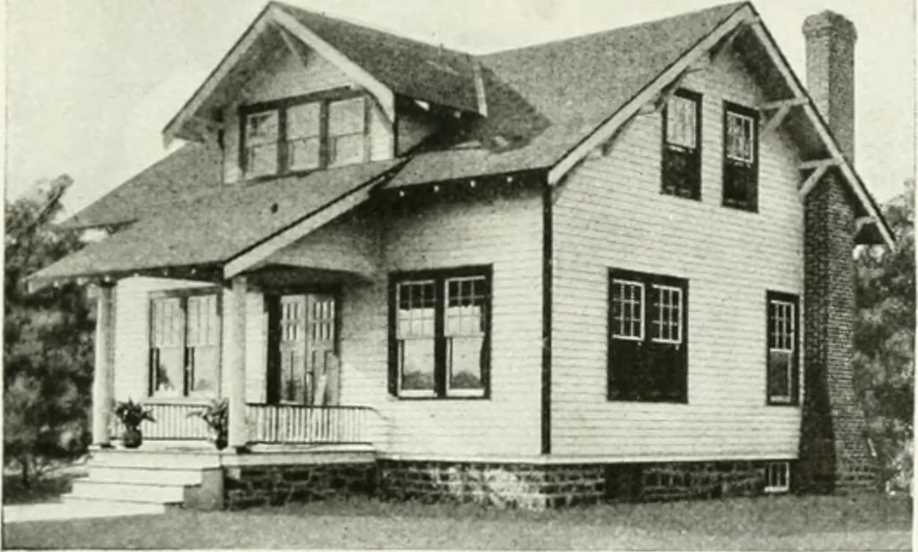 An illustration from Aladdin homes : "built in a day" Catalog no. 29, 1917, leaf 88