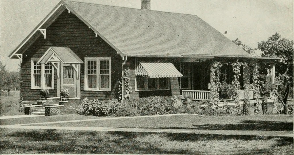 An illustration from Aladdin homes : "built in a day" Catalog no. 29, 1917, leaf 89
