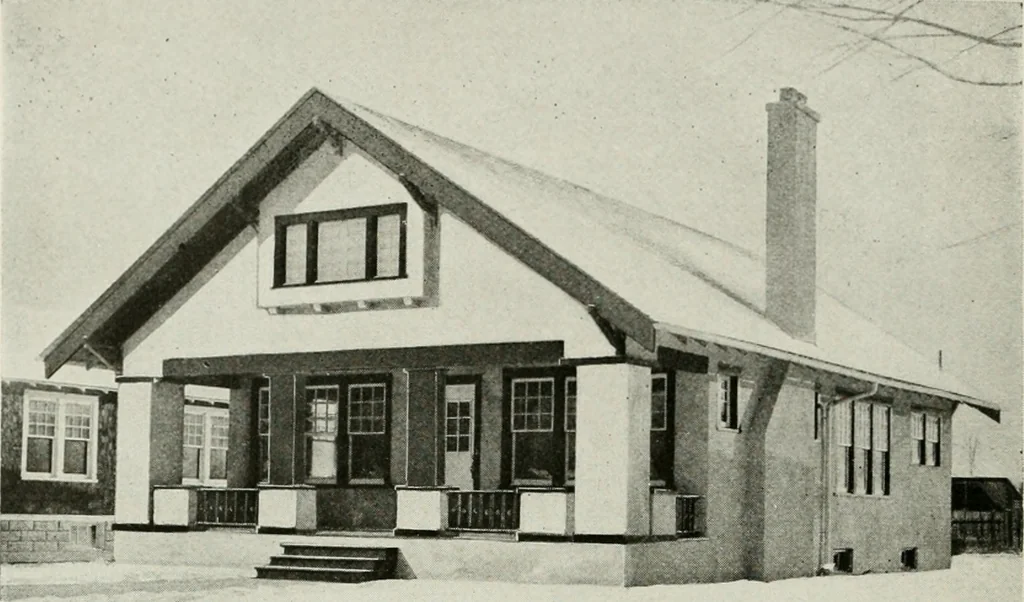 An illustration from Aladdin homes : "built in a day" Catalog no. 29, 1917, leaf 91