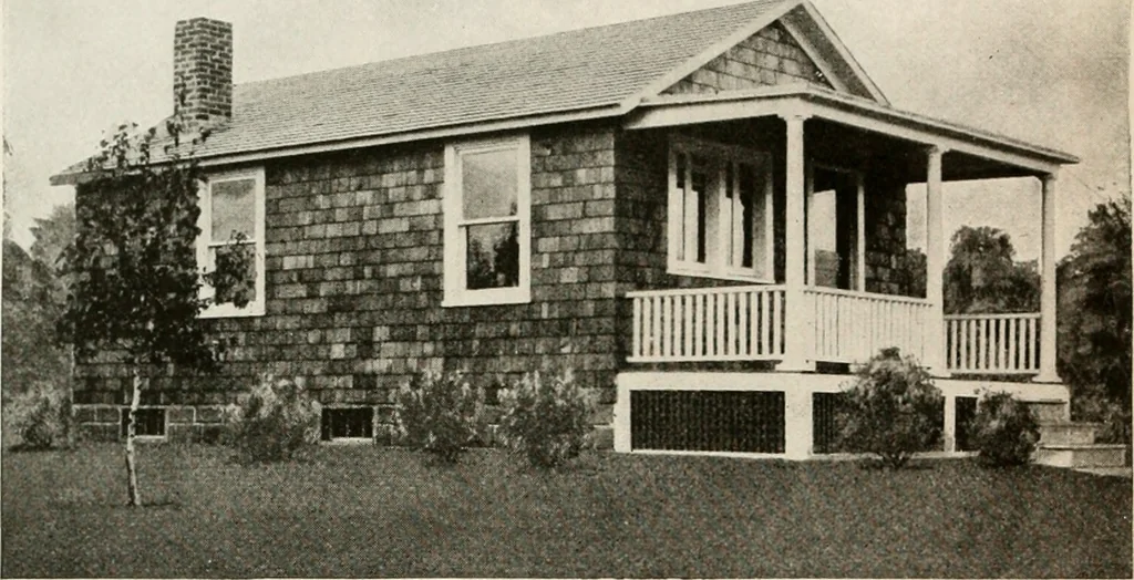 An illustration from Aladdin homes : "built in a day" Catalog no. 29, 1917, leaf 93