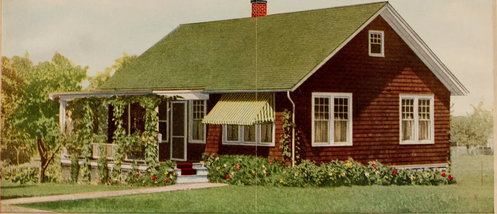 An illustration from Aladdin homes : "built in a day" Catalog no. 29, 1917, leaf 94