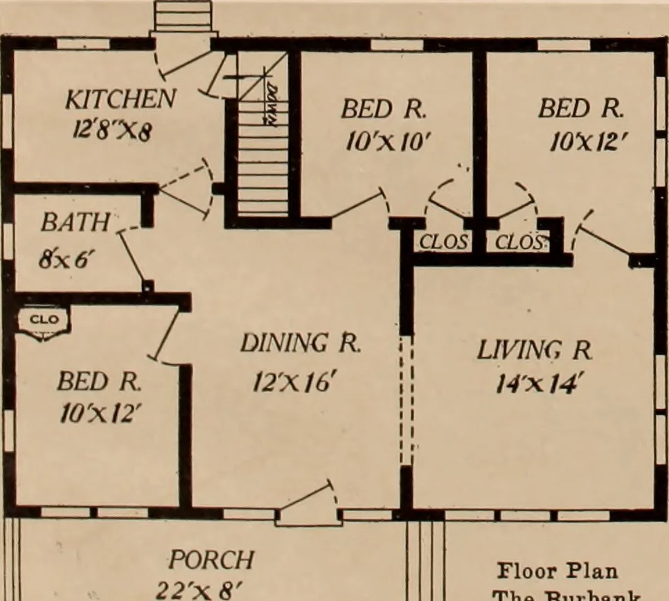 An illustration from Aladdin homes : "built in a day" Catalog no. 29, 1917, leaf 94