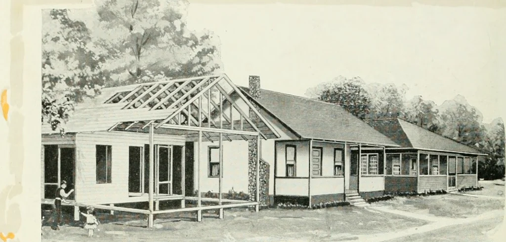 An illustration from Aladdin homes : "built in a day"., 1920, leaf 111