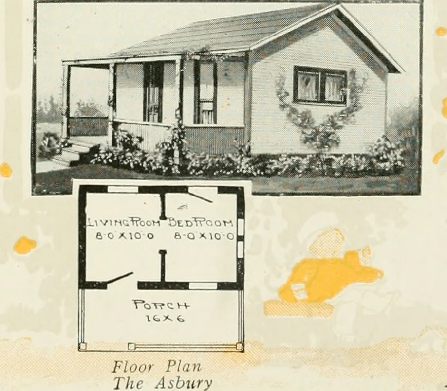 An illustration from Aladdin homes : "built in a day"., 1920, leaf 111
