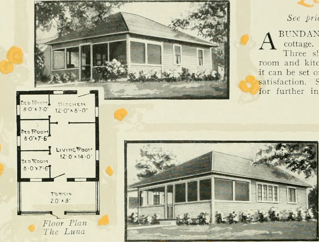 An illustration from Aladdin homes : "built in a day"., 1920, leaf 113