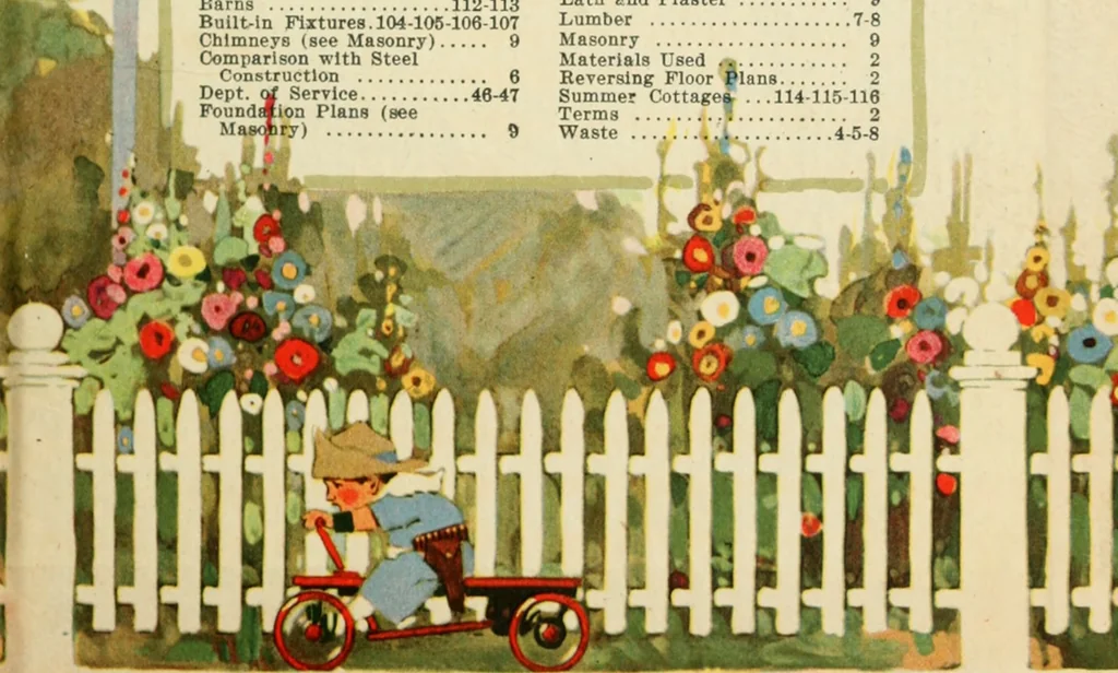 An illustration from Aladdin homes : "built in a day"., 1920, leaf 118