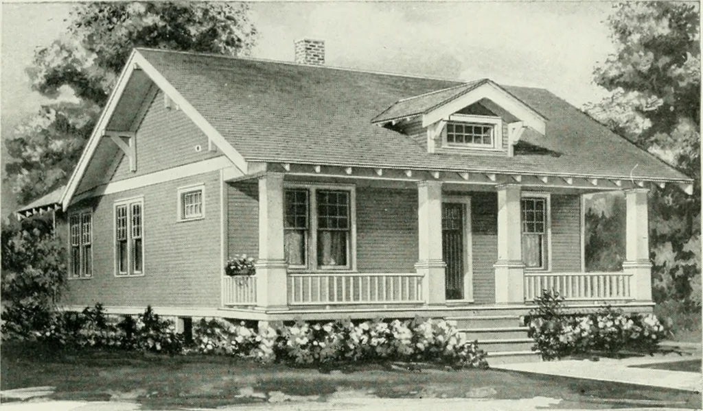 An illustration from Aladdin homes : "built in a day"., 1920, leaf 20