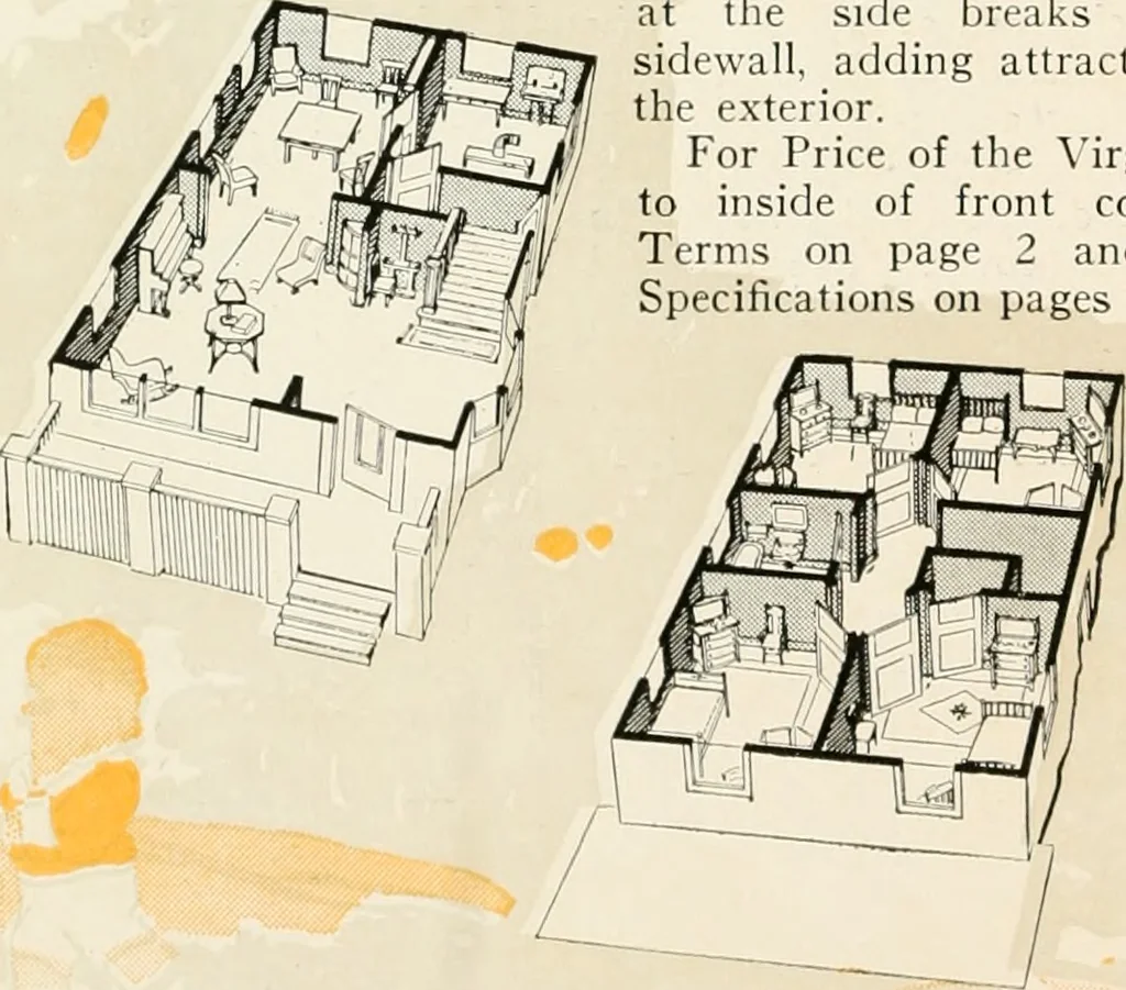 An illustration from Aladdin homes : "built in a day"., 1920, leaf 21