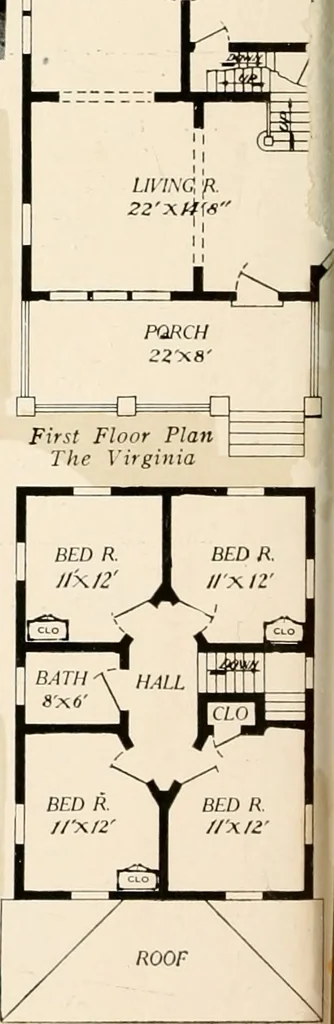 An illustration from Aladdin homes : "built in a day"., 1920, leaf 21