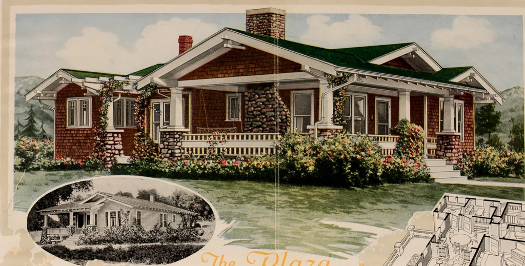 An illustration from Aladdin homes : "built in a day"., 1920, leaf 22