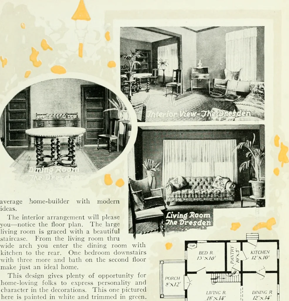 An illustration from Aladdin homes : "built in a day"., 1920, leaf 26
