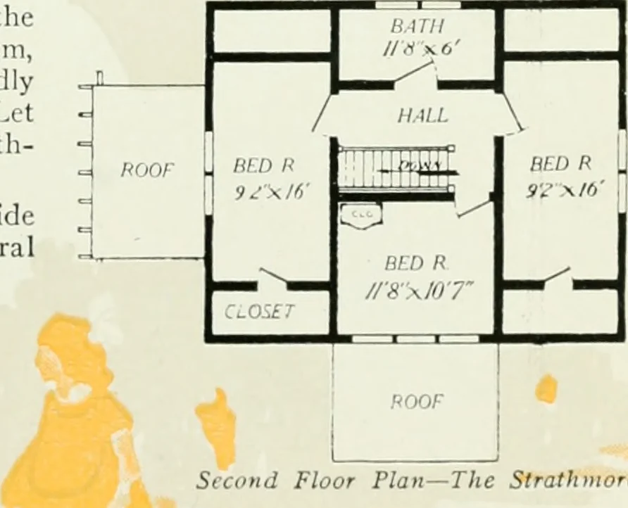 An illustration from Aladdin homes : "built in a day"., 1920, leaf 26