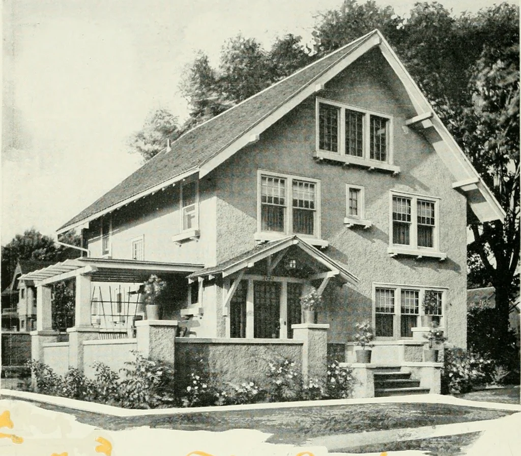 An illustration from Aladdin homes : "built in a day"., 1920, leaf 27