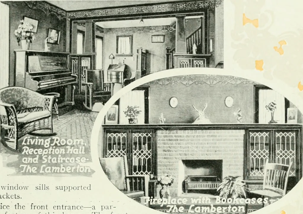 An illustration from Aladdin homes : "built in a day"., 1920, leaf 28