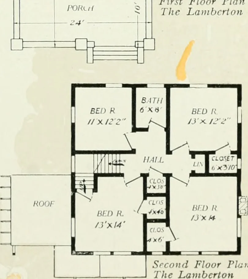 An illustration from Aladdin homes : "built in a day"., 1920, leaf 28