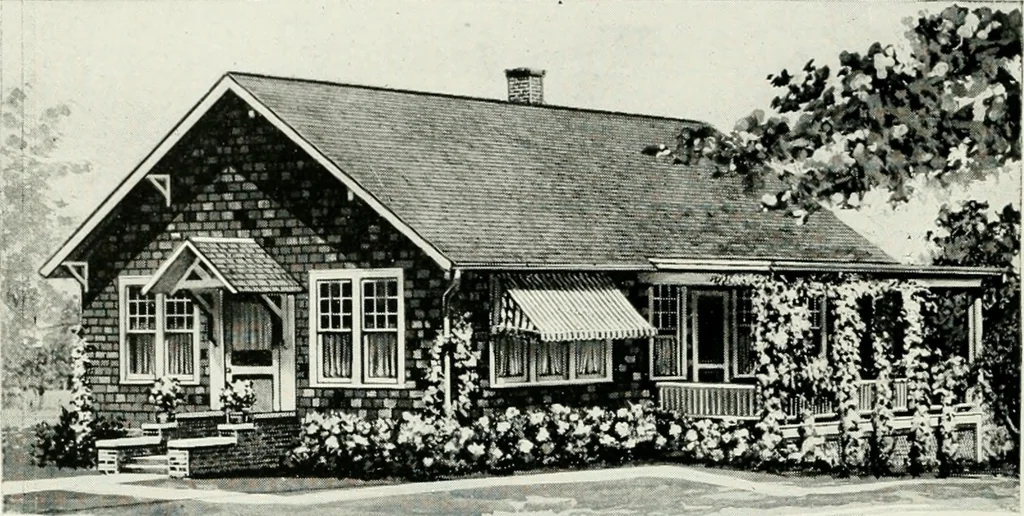 An illustration from Aladdin homes : "built in a day"., 1920, leaf 29