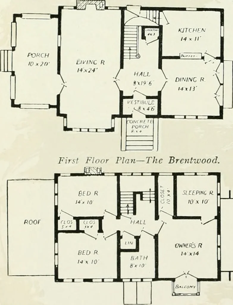 An illustration from Aladdin homes : "built in a day"., 1920, leaf 31