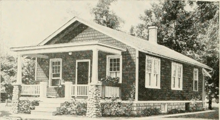 An illustration from Aladdin homes : "built in a day"., 1920, leaf 43