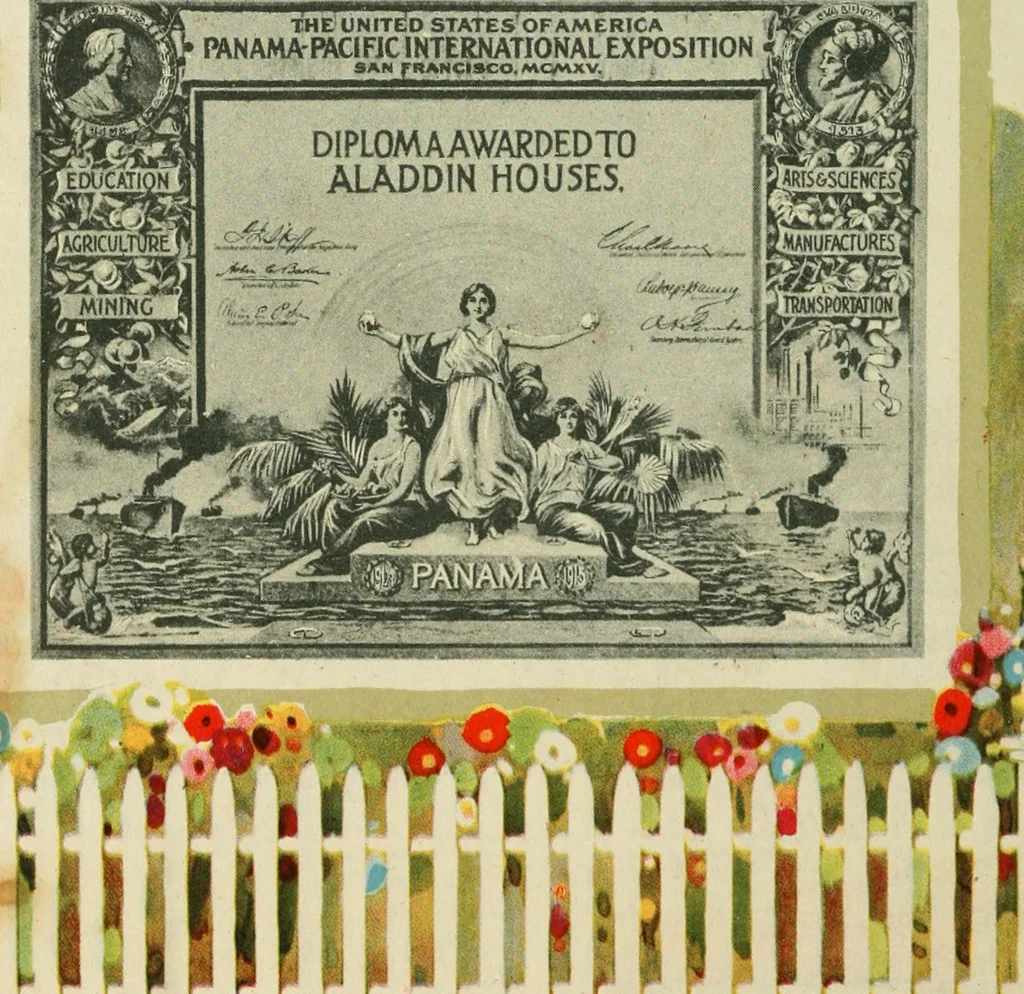 An illustration from Aladdin homes : "built in a day"., 1920, leaf 5