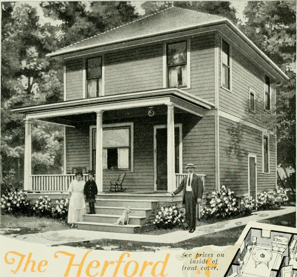 An illustration from Aladdin homes : "built in a day"., 1920, leaf 50