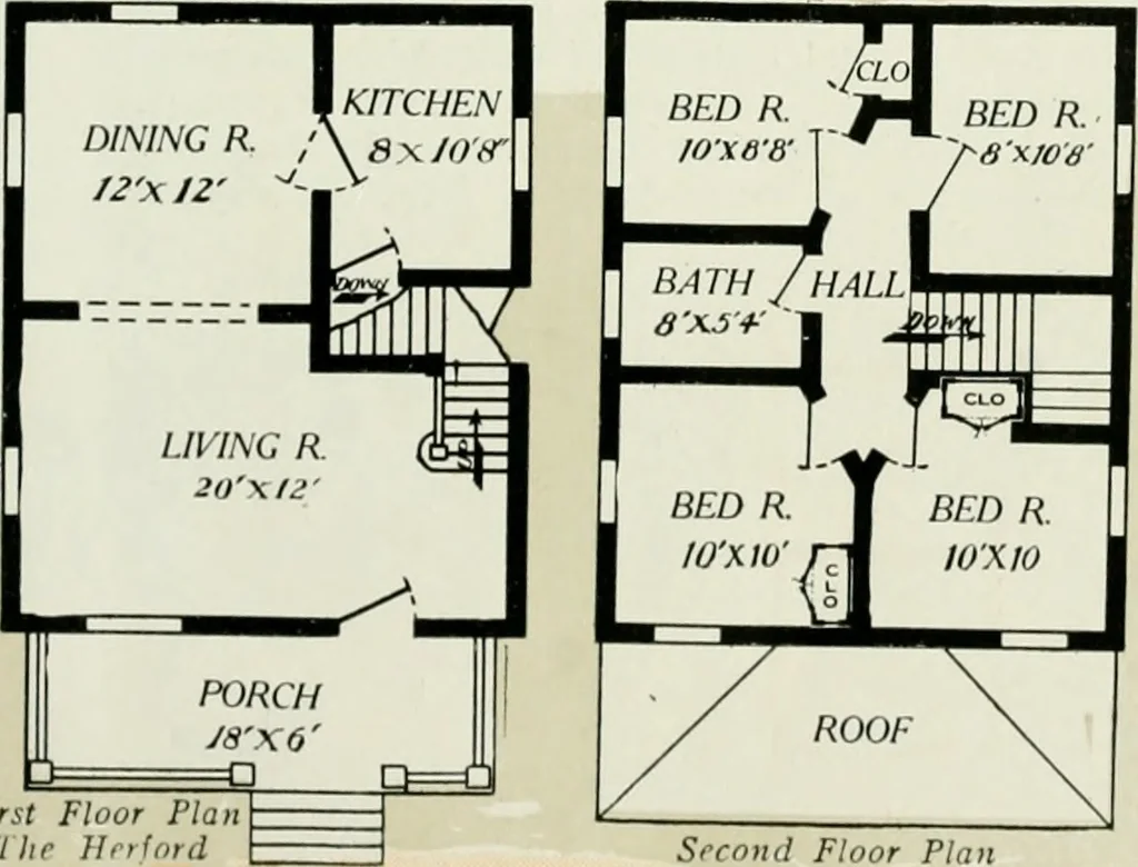 An illustration from Aladdin homes : "built in a day"., 1920, leaf 50