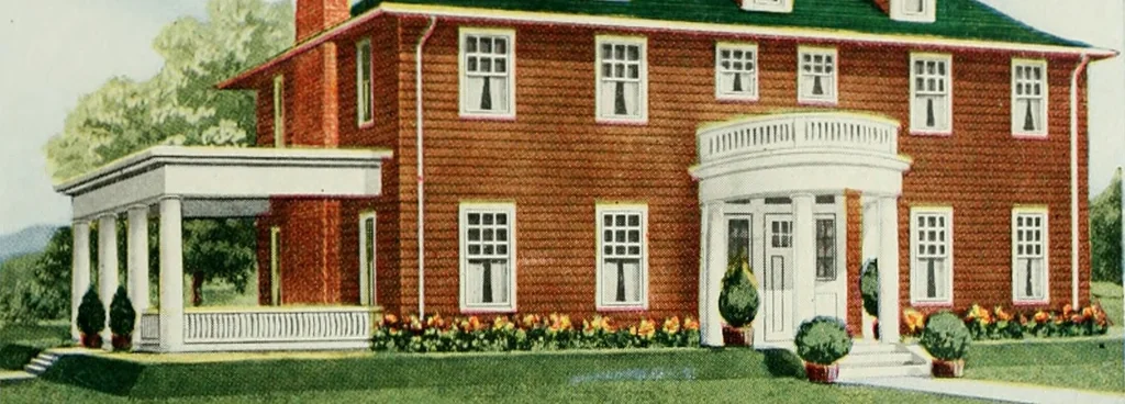 An illustration from Aladdin homes : "built in a day"., 1920, leaf 52