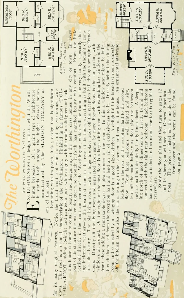An illustration from Aladdin homes : "built in a day"., 1920, leaf 57