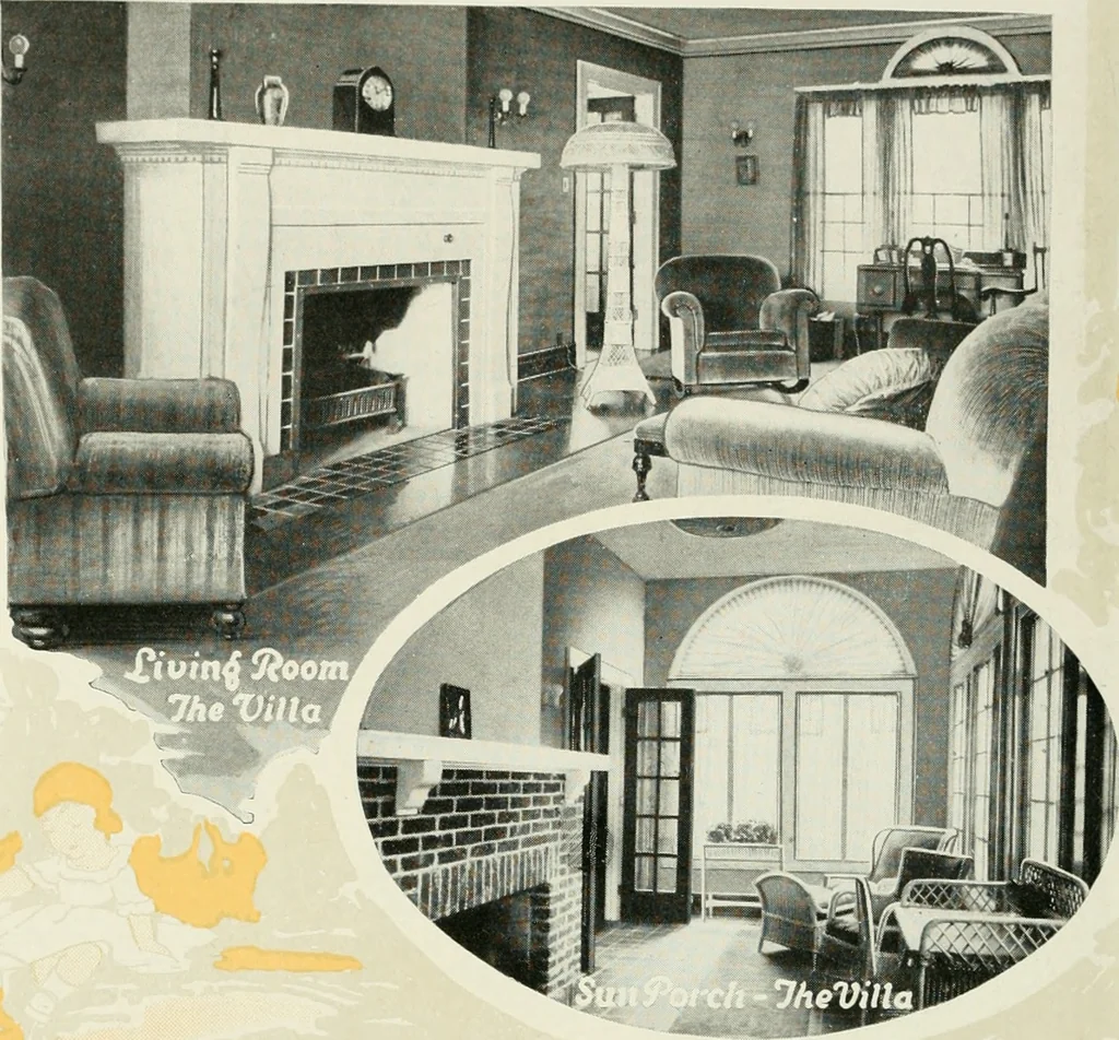 An illustration from Aladdin homes : "built in a day"., 1920, leaf 59