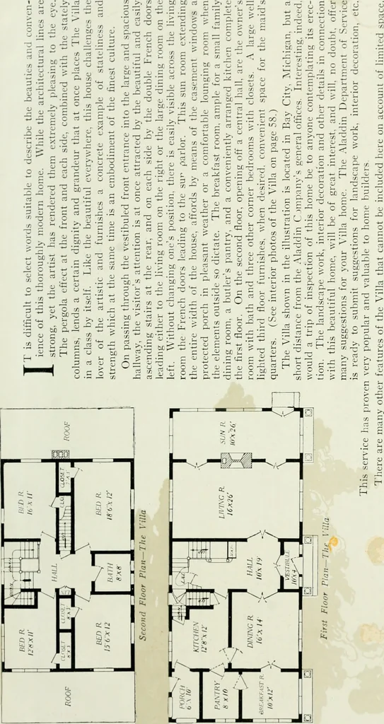 An illustration from Aladdin homes : "built in a day"., 1920, leaf 66