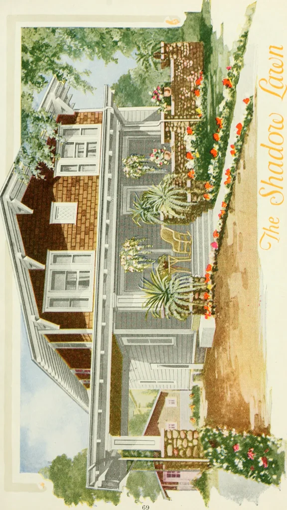An illustration from Aladdin homes : "built in a day"., 1920, leaf 68