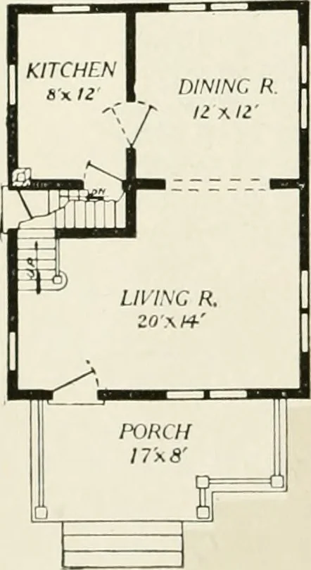 An illustration from Aladdin homes : "built in a day"., 1920, leaf 71