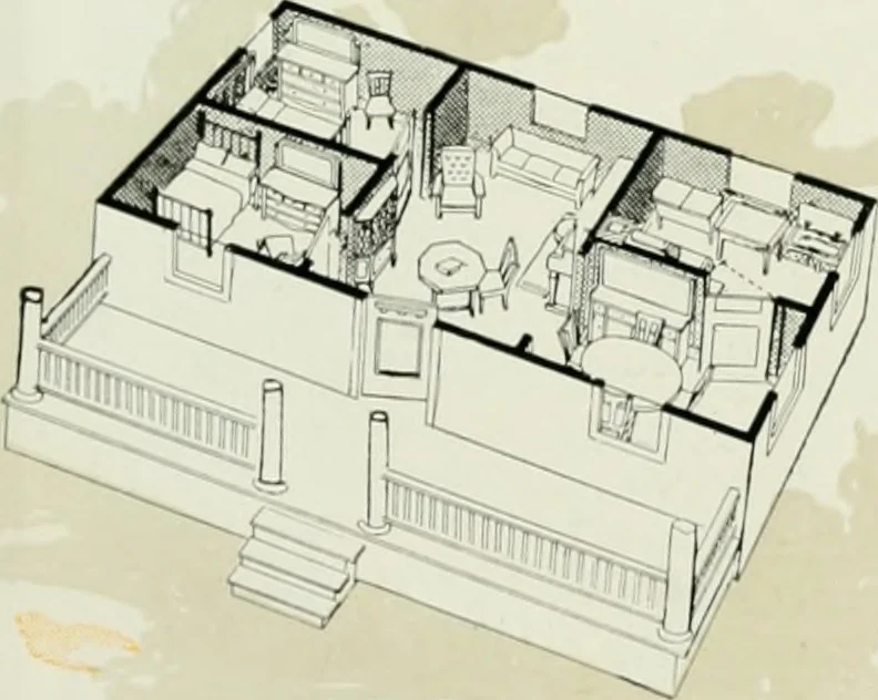 An illustration from Aladdin homes : "built in a day"., 1920, leaf 74