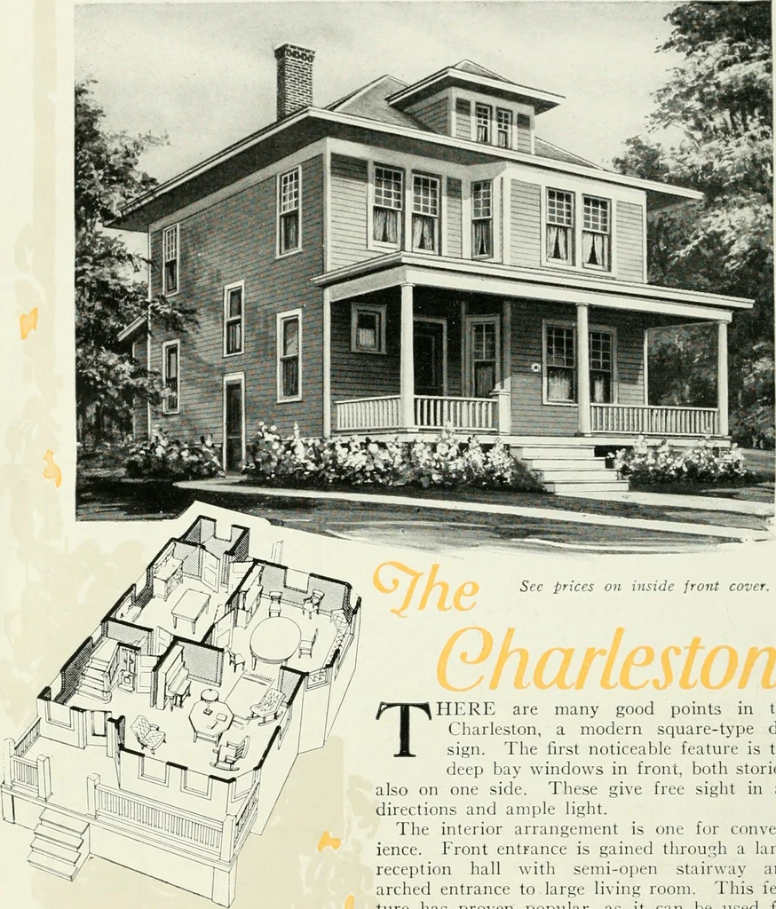 An illustration from Aladdin homes : "built in a day"., 1920, leaf 79