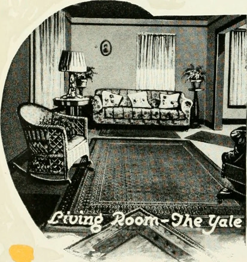 An illustration from Aladdin homes : "built in a day"., 1920, leaf 85