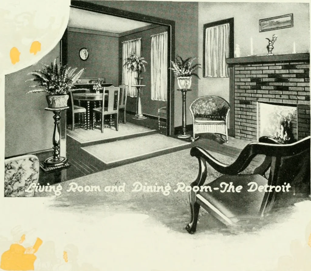 An illustration from Aladdin homes : "built in a day"., 1920, leaf 90