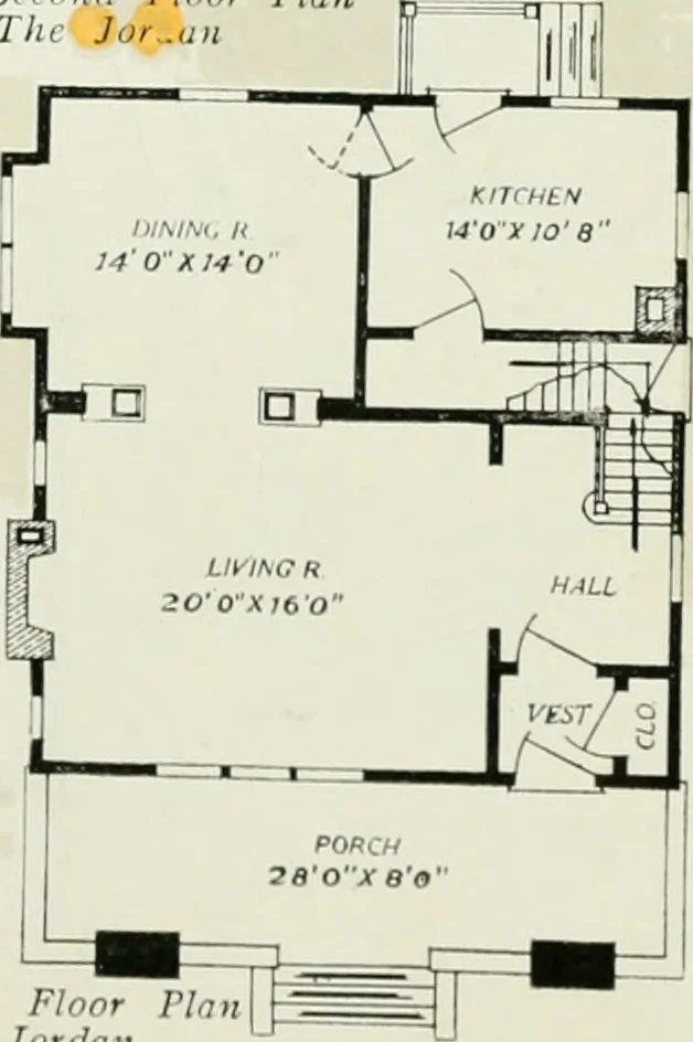 An illustration from Aladdin homes : "built in a day"., 1920, leaf 92