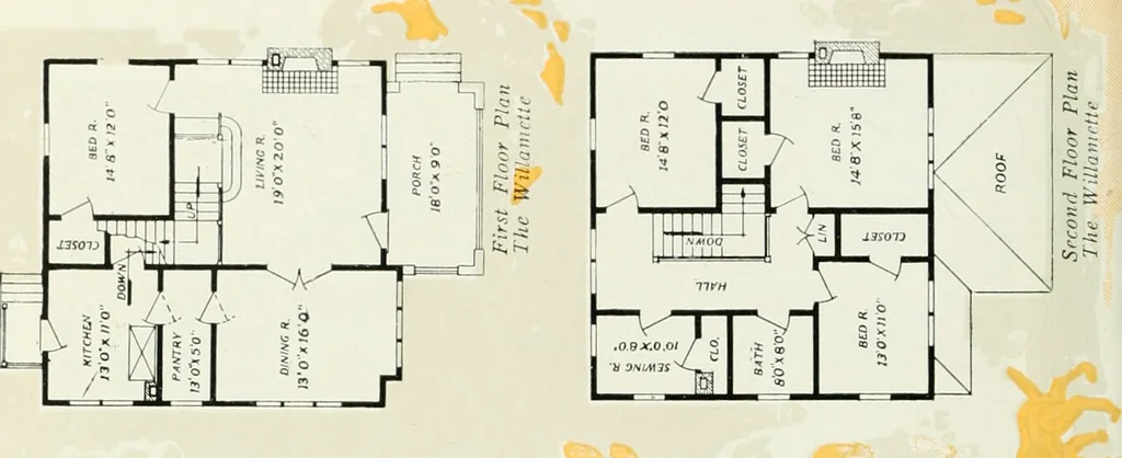An illustration from Aladdin homes : "built in a day"., 1920, leaf 95