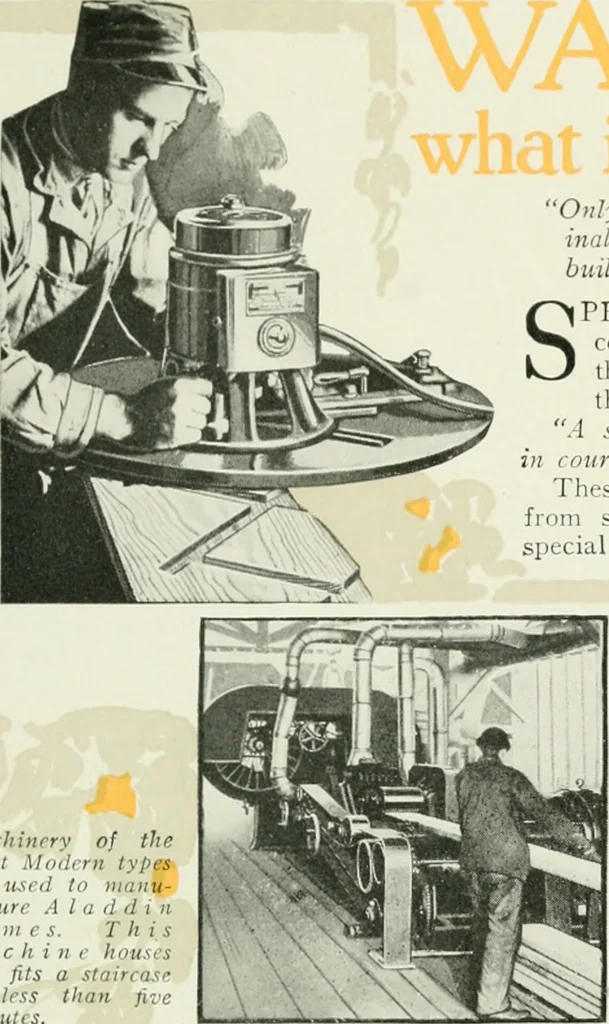 An illustration from Aladdin homes : "built in a day" Catalog no. 32, 1919, leaf 10