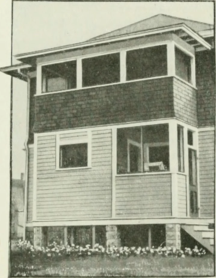 An illustration from Aladdin homes : "built in a day" Catalog no. 32, 1919, leaf 106