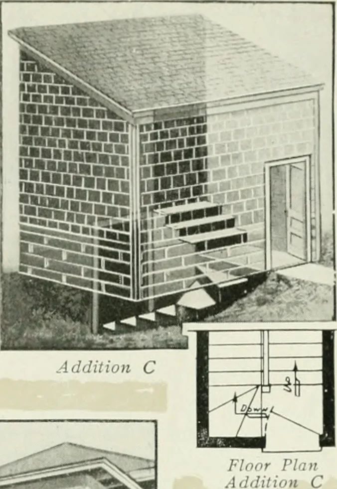 An illustration from Aladdin homes : "built in a day" Catalog no. 32, 1919, leaf 106