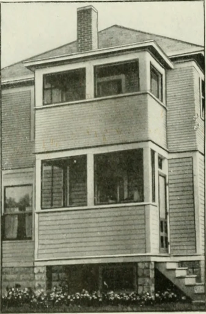 An illustration from Aladdin homes : "built in a day" Catalog no. 32, 1919, leaf 106