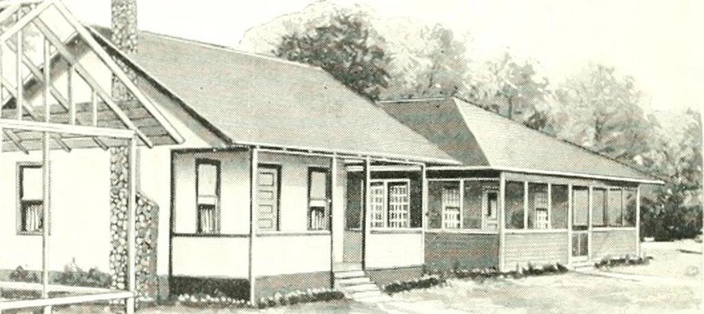 An illustration from Aladdin homes : "built in a day" Catalog no. 32, 1919, leaf 111