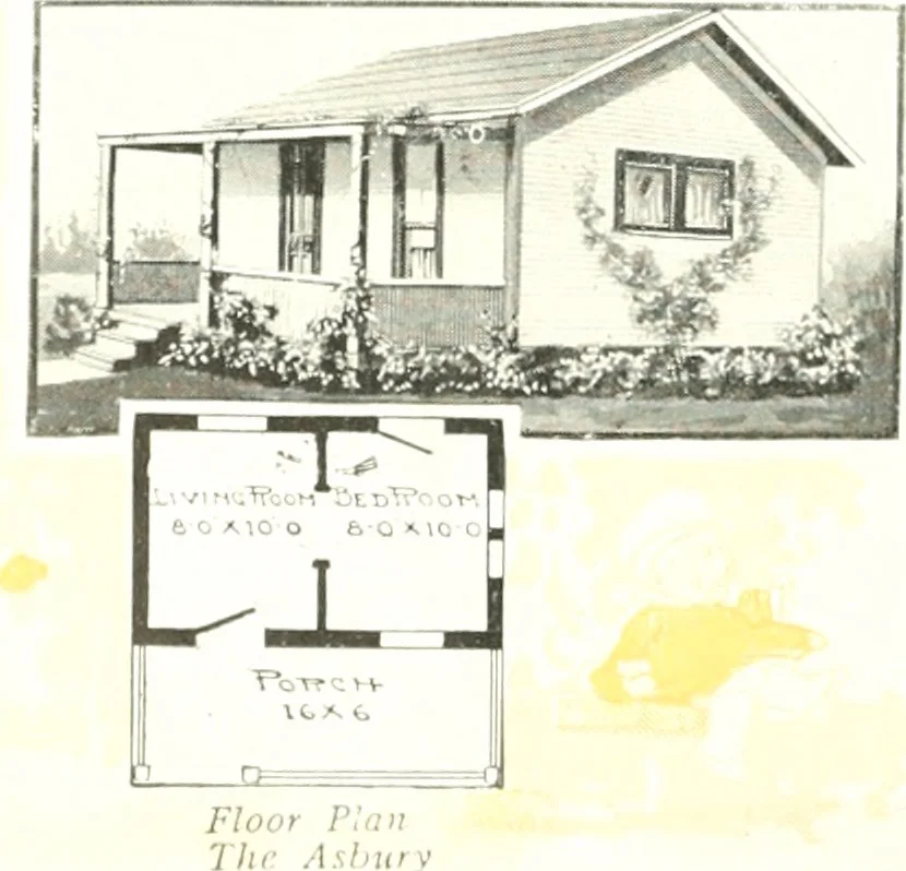 An illustration from Aladdin homes : "built in a day" Catalog no. 32, 1919, leaf 111