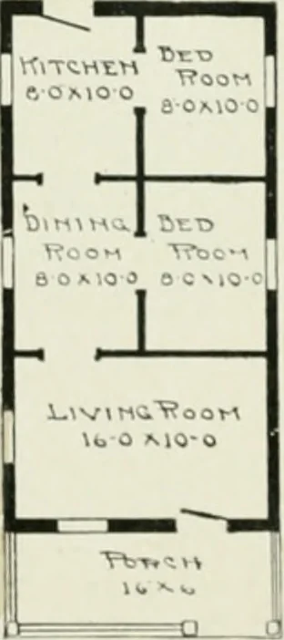 An illustration from Aladdin homes : "built in a day" Catalog no. 32, 1919, leaf 112
