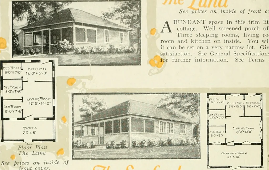 An illustration from Aladdin homes : "built in a day" Catalog no. 32, 1919, leaf 113