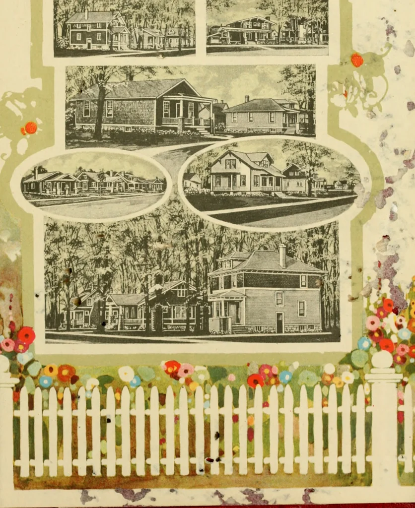 An illustration from Aladdin homes : "built in a day" Catalog no. 32, 1919, leaf 116