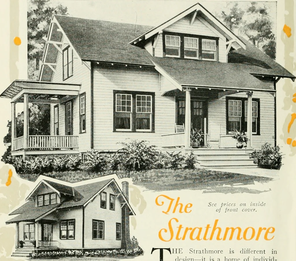 An illustration from Aladdin homes : "built in a day" Catalog no. 32, 1919, leaf 25
